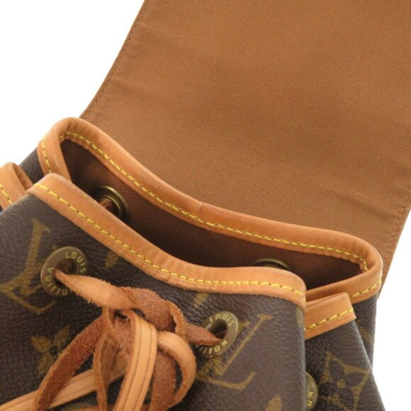 LOUIS VUITTON Brown Monogram Backpack - Picture 7 of 10